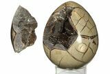 Septarian Dragon Egg Geode - Removable Section #191399-3